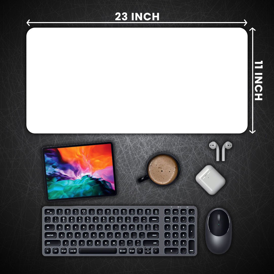 The Grabber Black Desk Mat