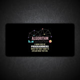 Algorithm Gaming Desk Mat
