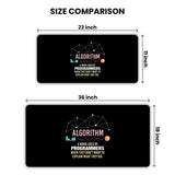 Algorithm Gaming Desk Mat