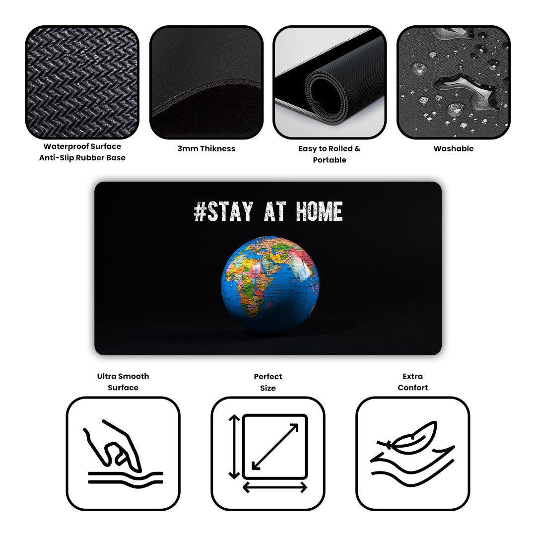Earth Design Gaming Desk Mat