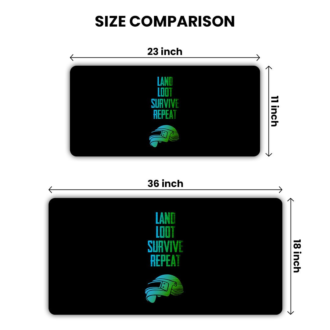 Pubg Crate Gaming Desk Mat