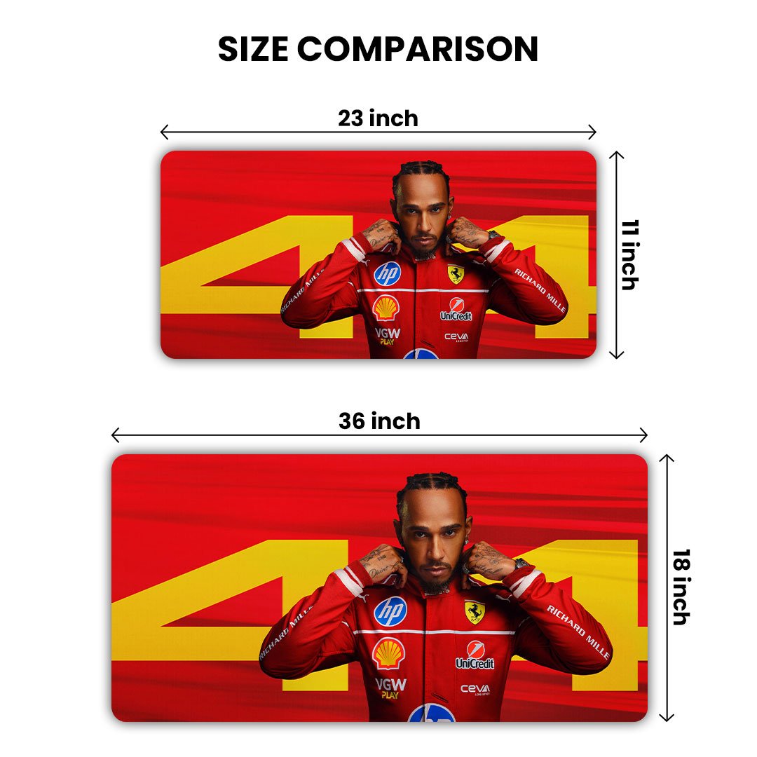 Lewis Hamilton Desk Mat