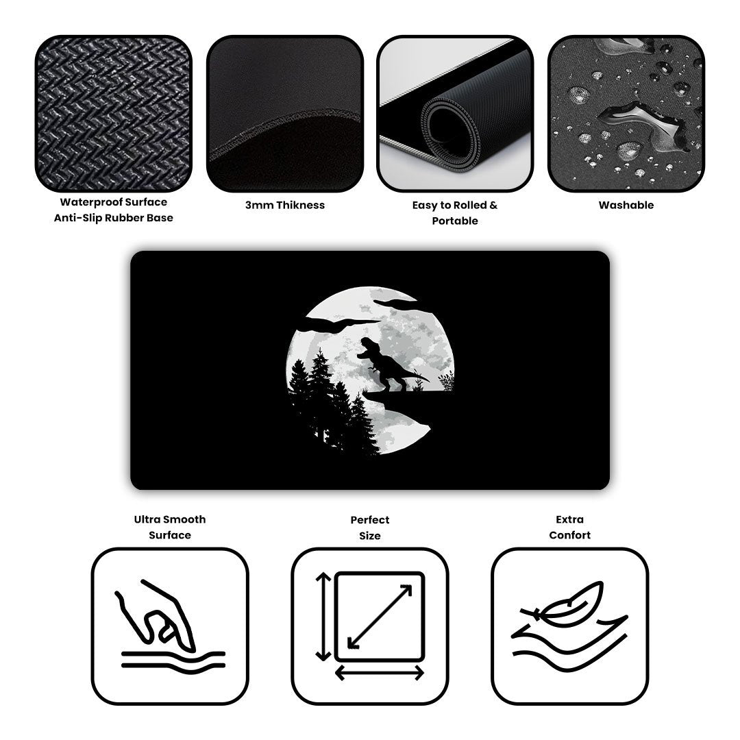 T-Rex Dinosaur Desk Mat