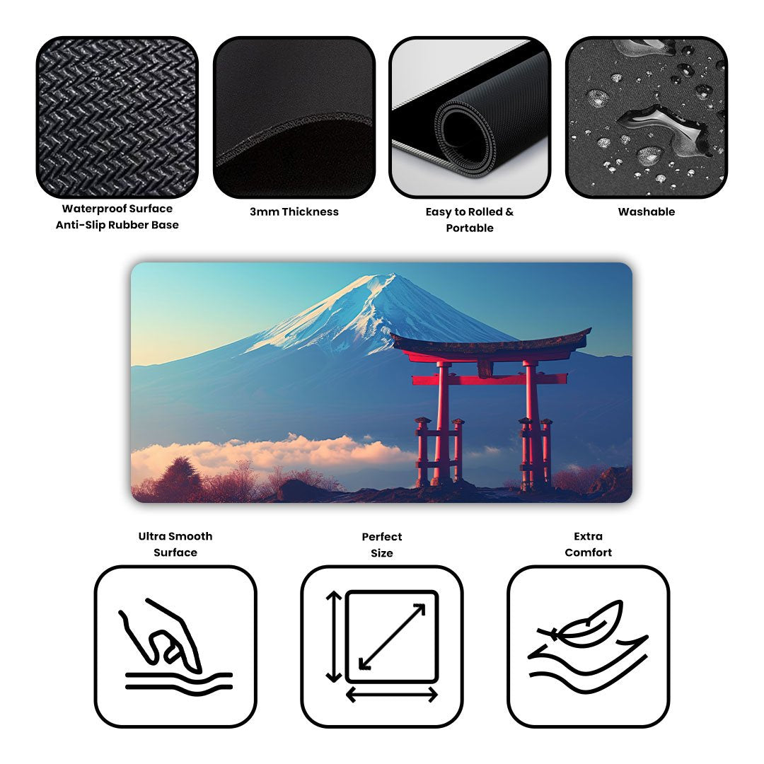 Spirit of Fuji Tokyo Series Desk Mat