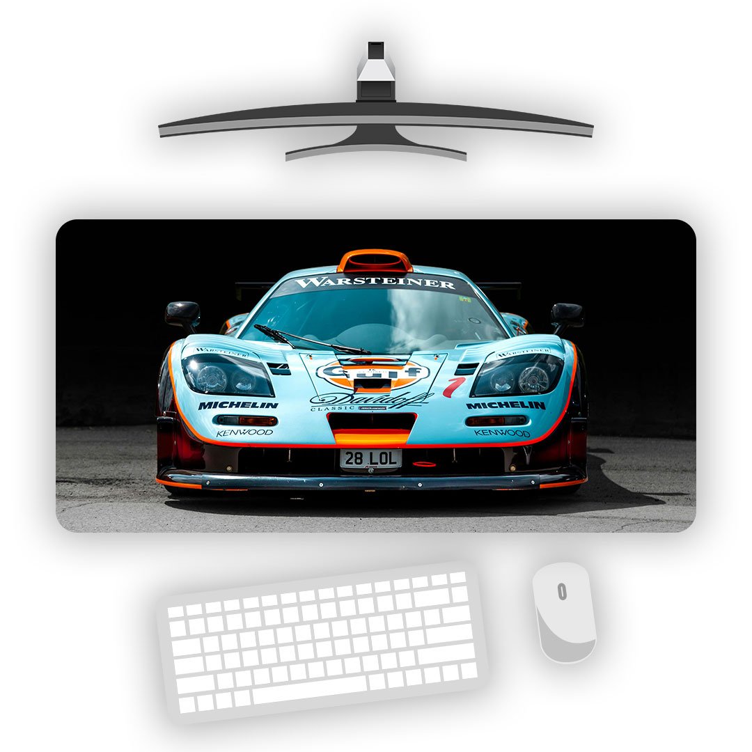 McLaren F1 GTR Gaming Desk Mat