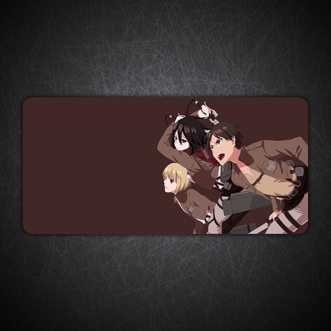 Eren, Mikasa & Armin