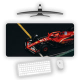 Ferrari F1 Racing Car Gaming Desk Mat
