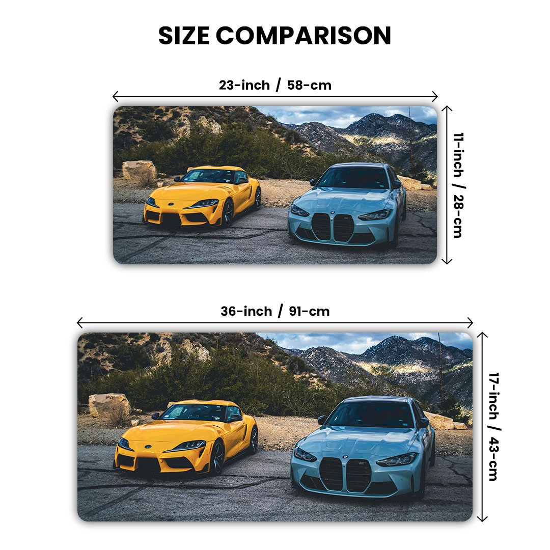 BMW x Supra Edition Gaming Desk Mat