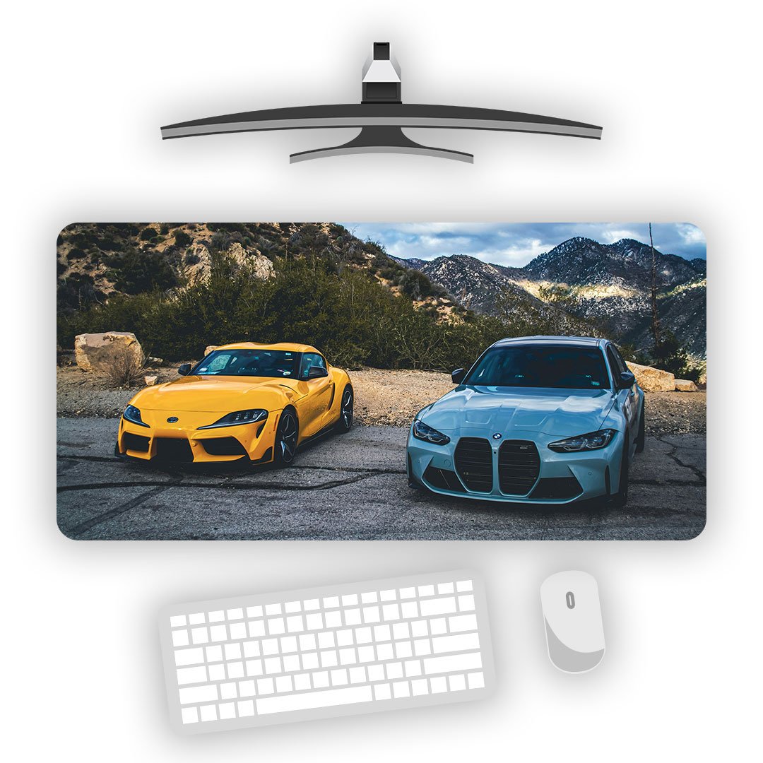 BMW x Supra Edition Gaming Desk Mat