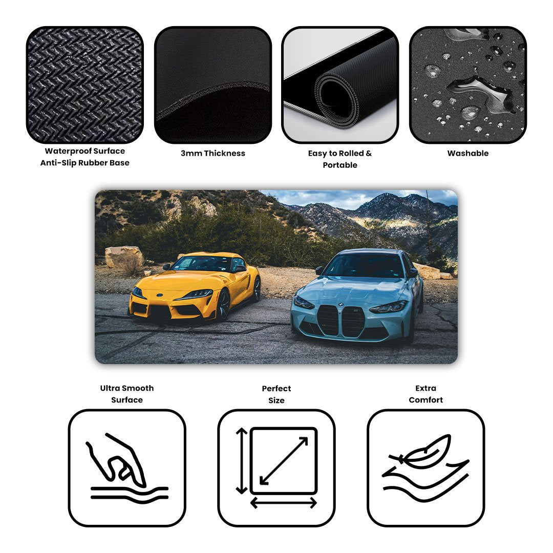BMW x Supra Edition Gaming Desk Mat
