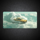 Retro Cloudscape Gaming Desk Mat