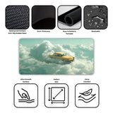 Retro Cloudscape Gaming Desk Mat