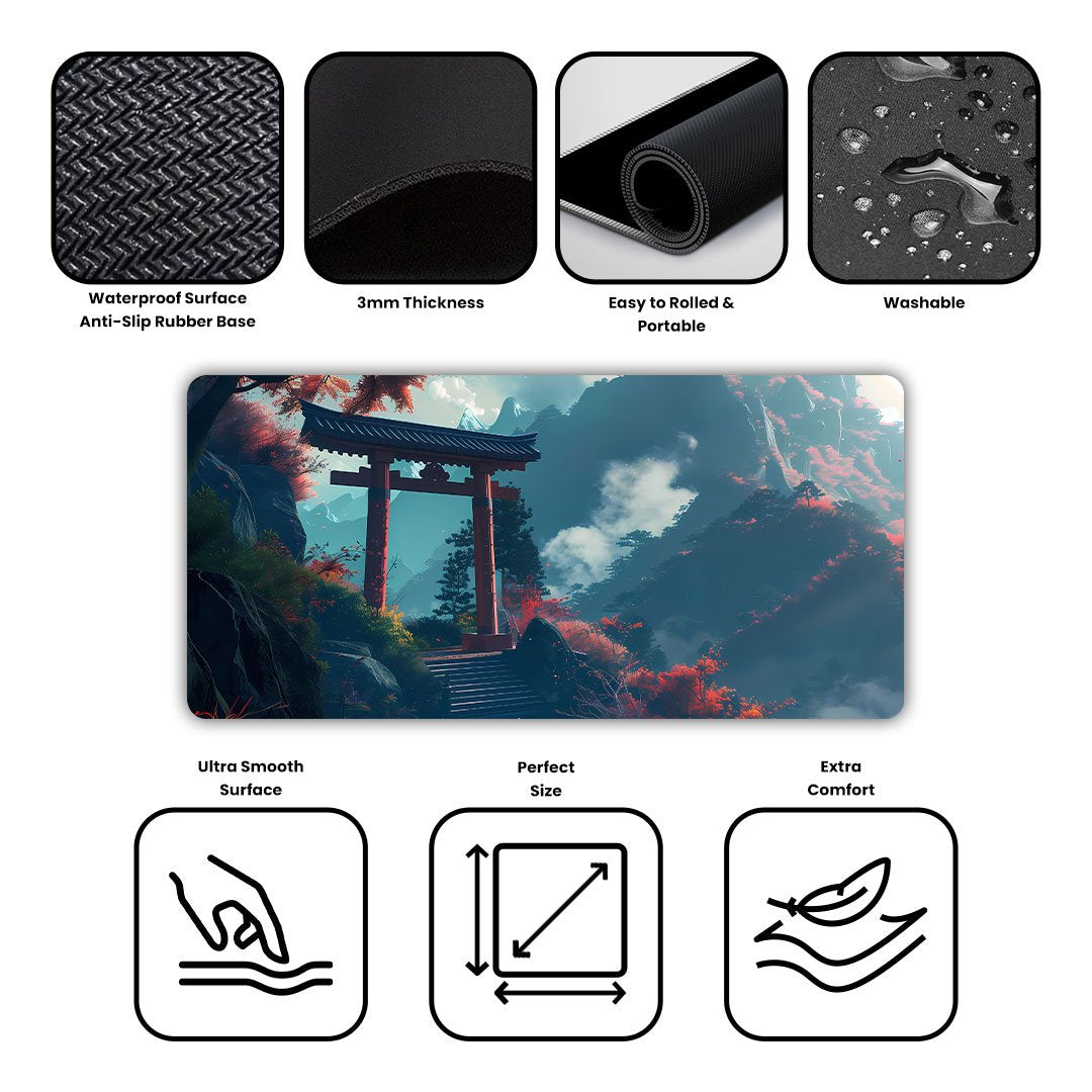 Zen Gate Tokyo Series Desk Mat