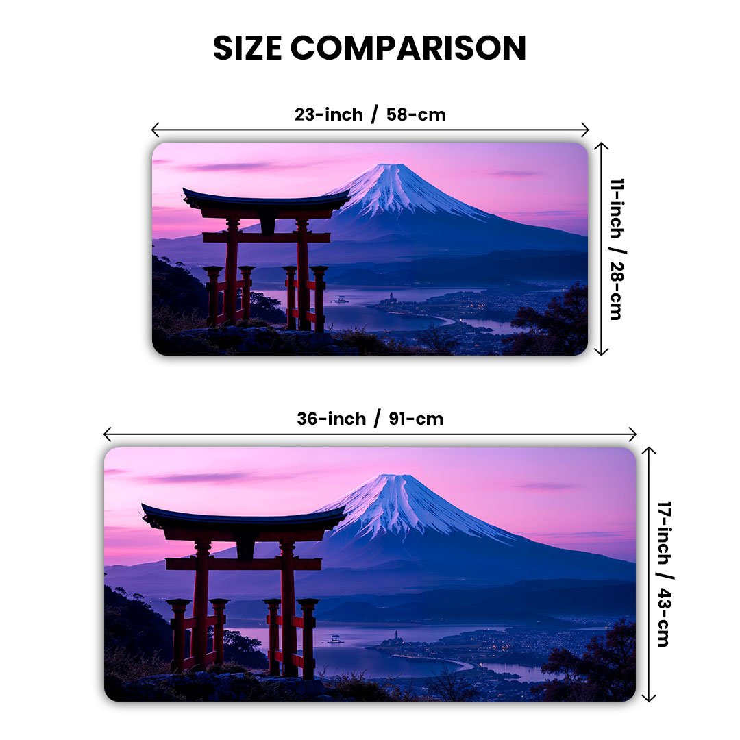 Japan Mount Fuji Tokyo Series Desk Mat