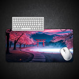 Road to Sakura Heaven Desk Mat