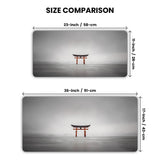 Minimalist Japanese Gateway Desk Mat