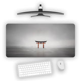 Minimalist Japanese Gateway Desk Mat