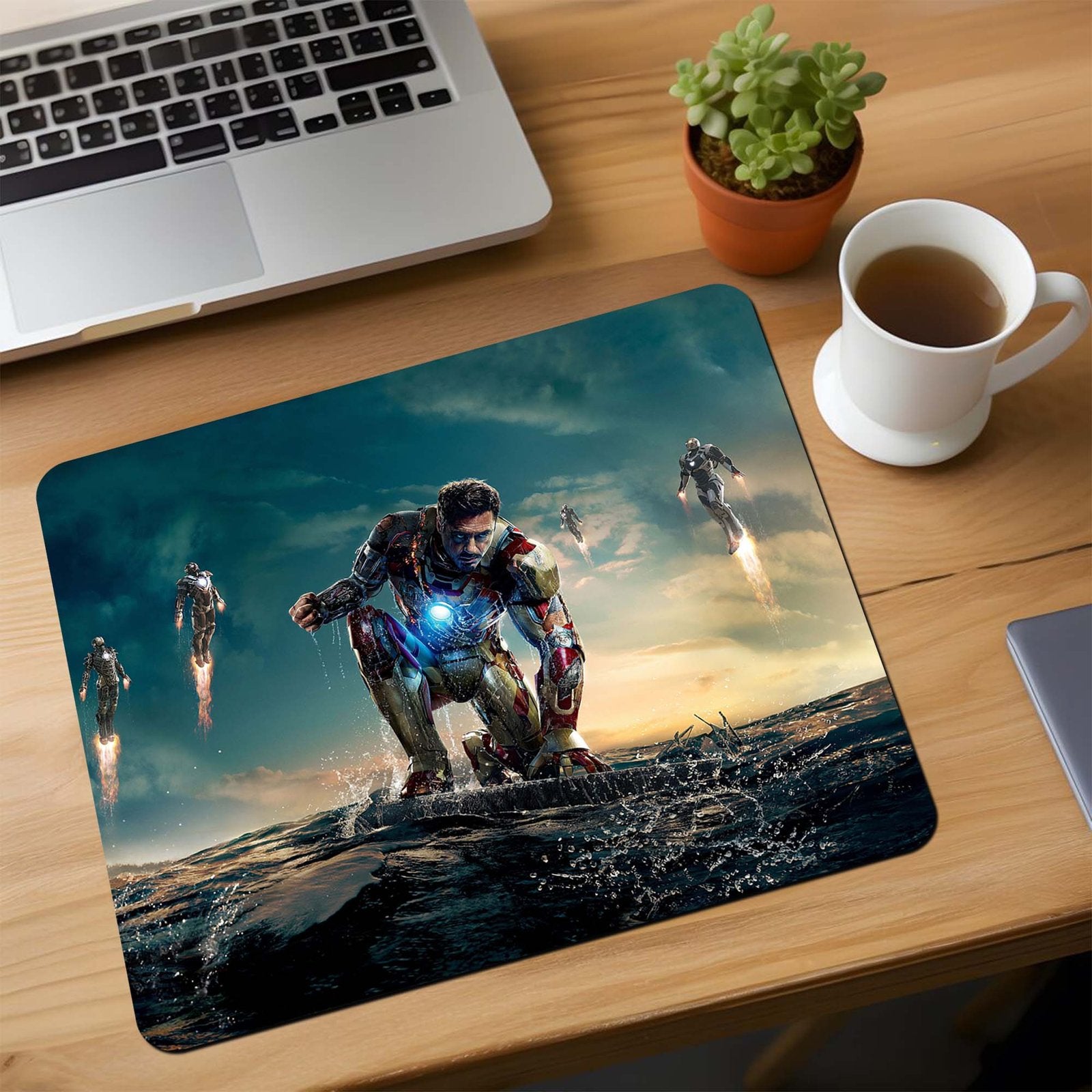 Ironman Ocean Rise Mouse Pad