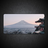 Serenity of Fuji Desk Mat