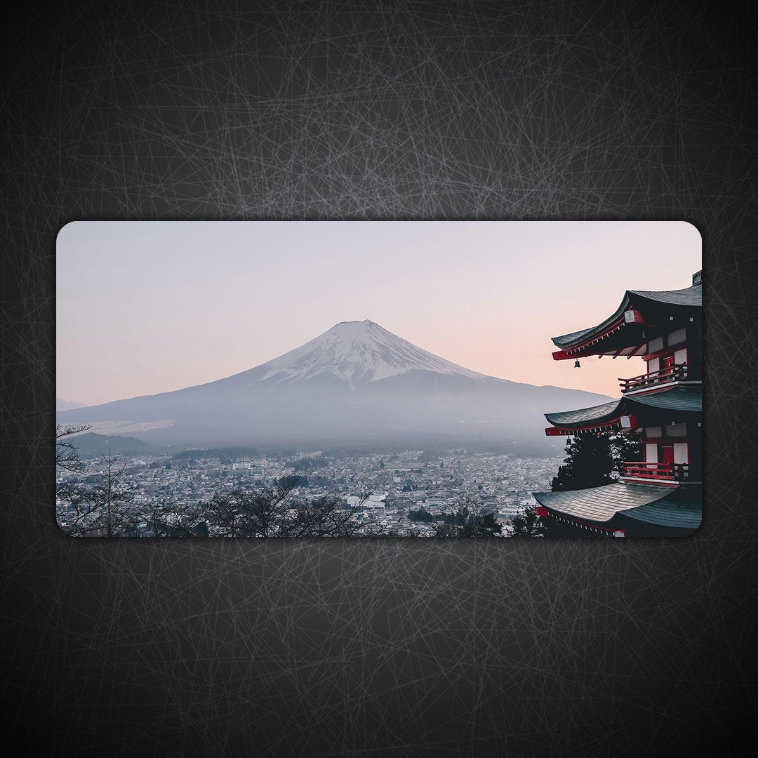 Serenity of Fuji Desk Mat