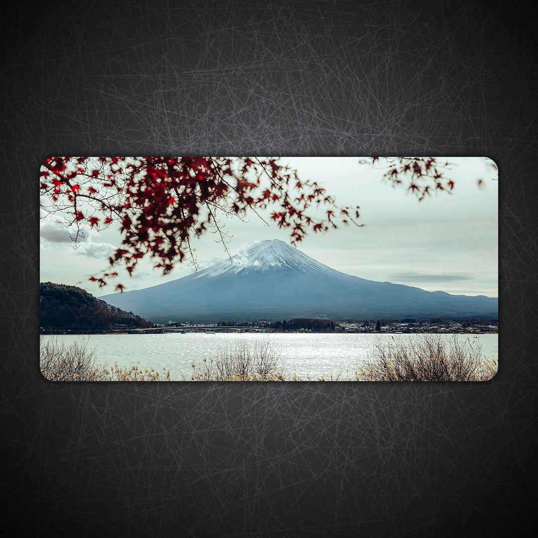 Vintage Mount Fuji Desk Mat