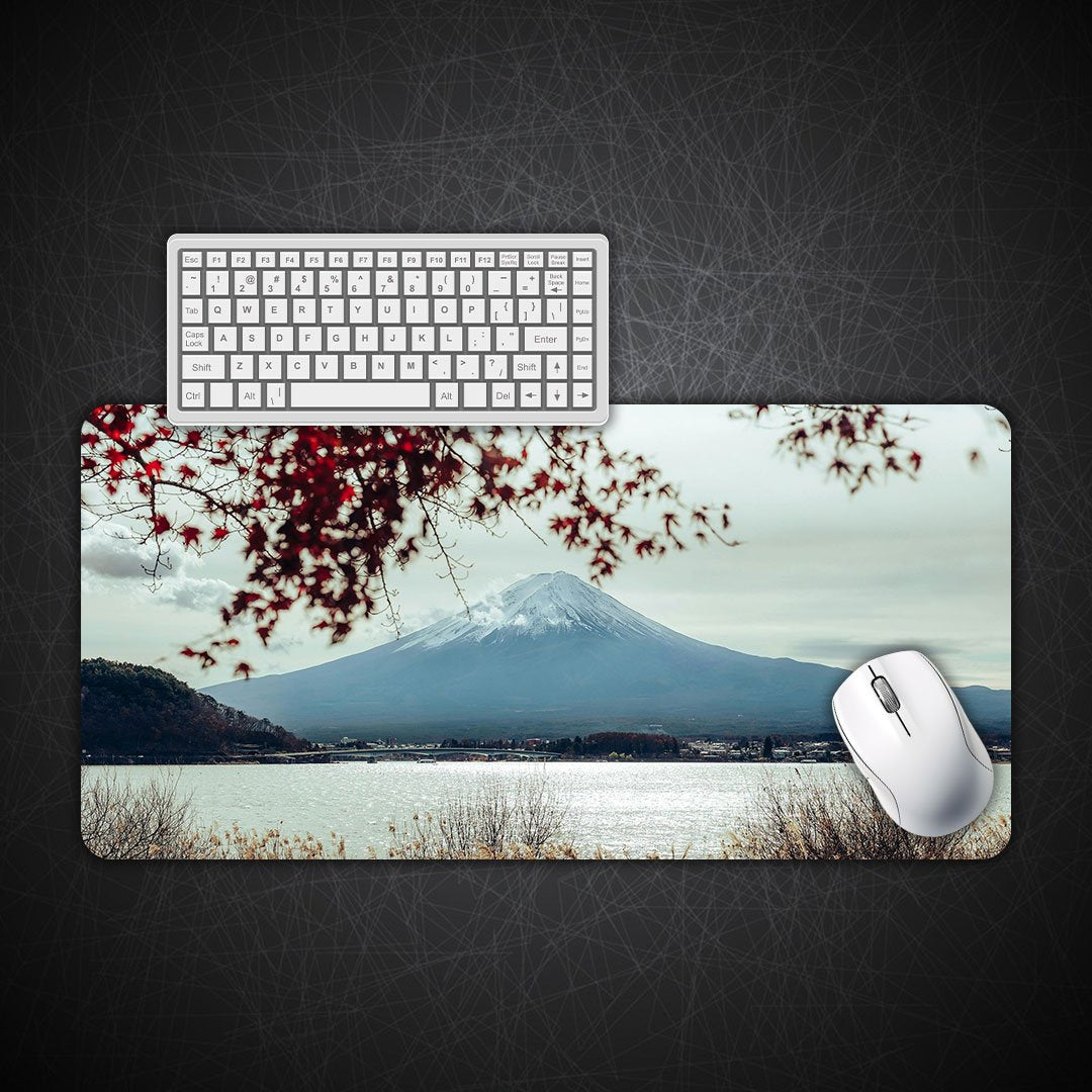 Vintage Mount Fuji Desk Mat