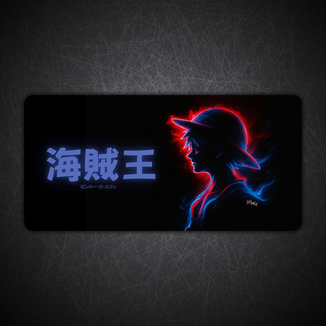 Luffy Aura Gaming Desk Mat