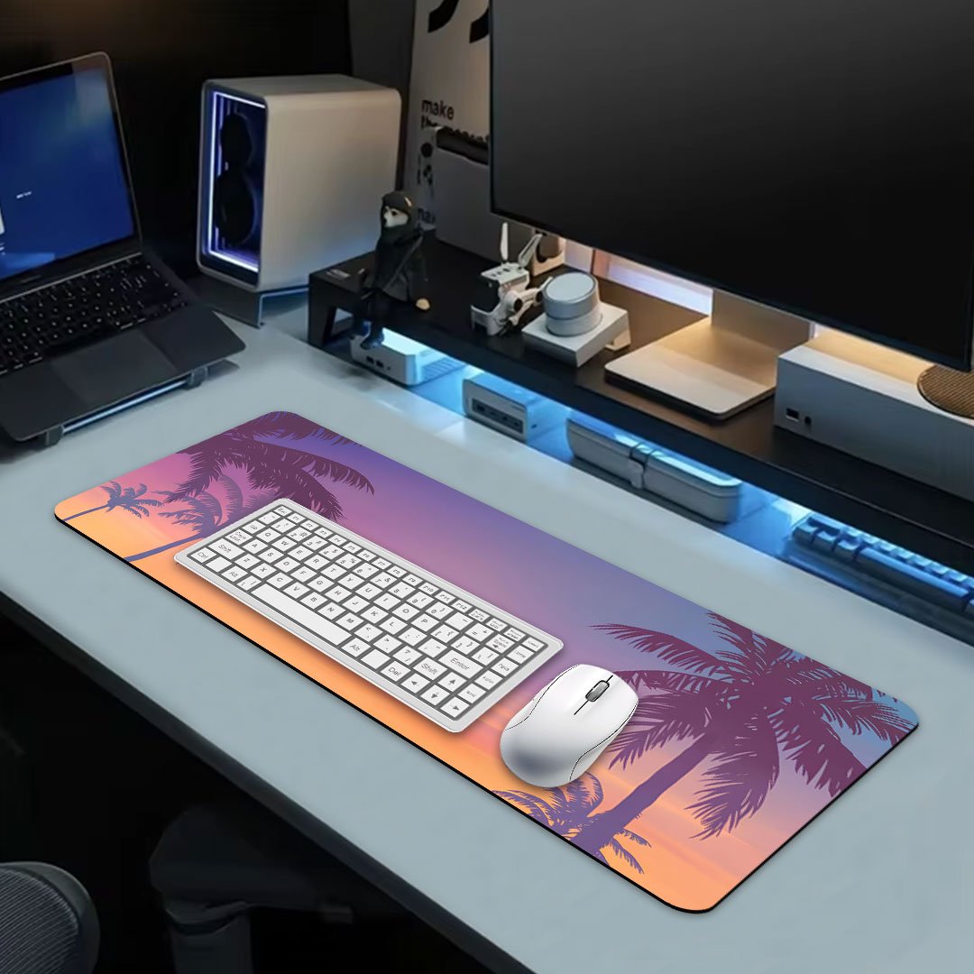 GTA 6 Sunset Gaming Desk Mat