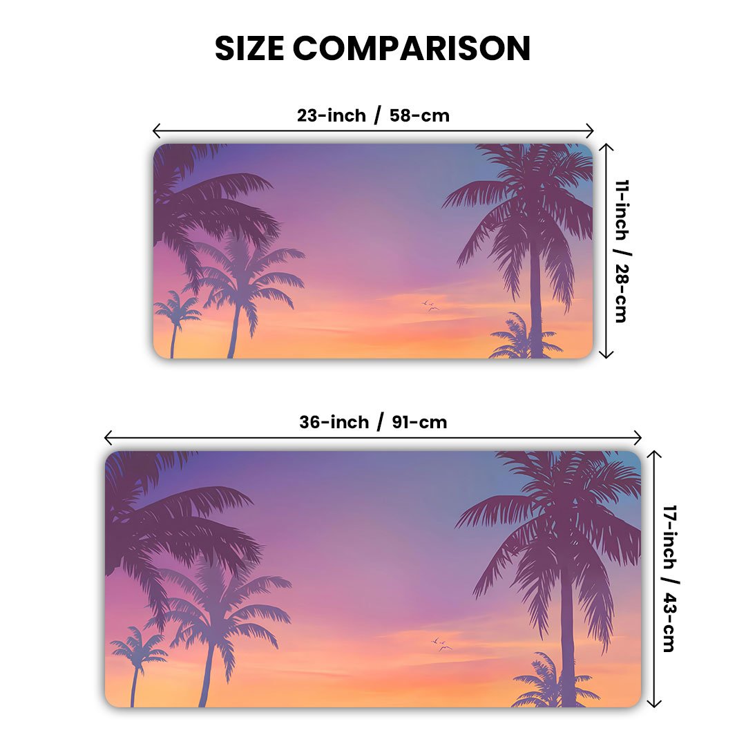 GTA 6 Sunset Gaming Desk Mat