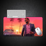 GTA 6 Mafia Gaming Desk Mat