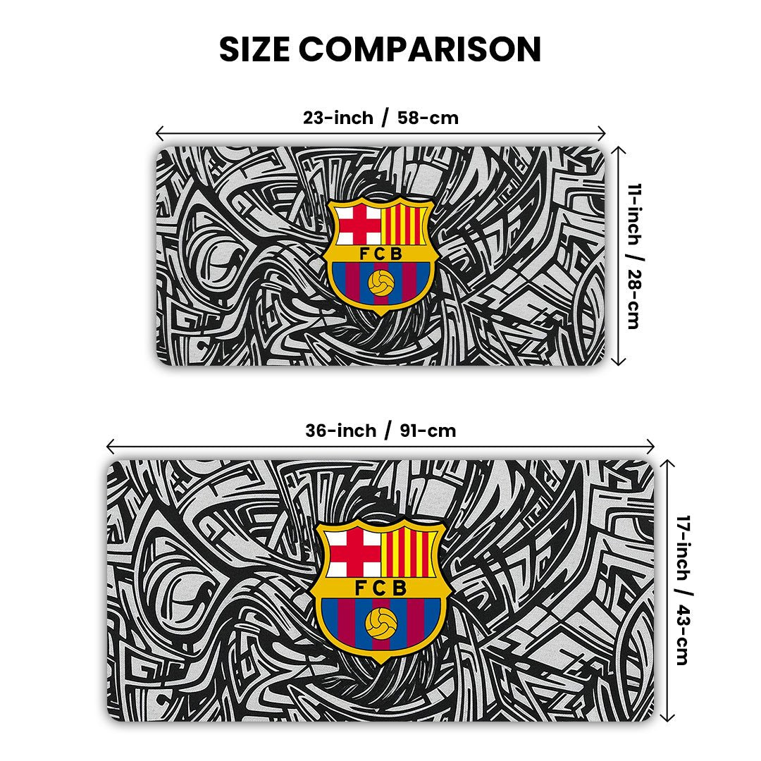 FC Barcelona Gaming Desk Mat