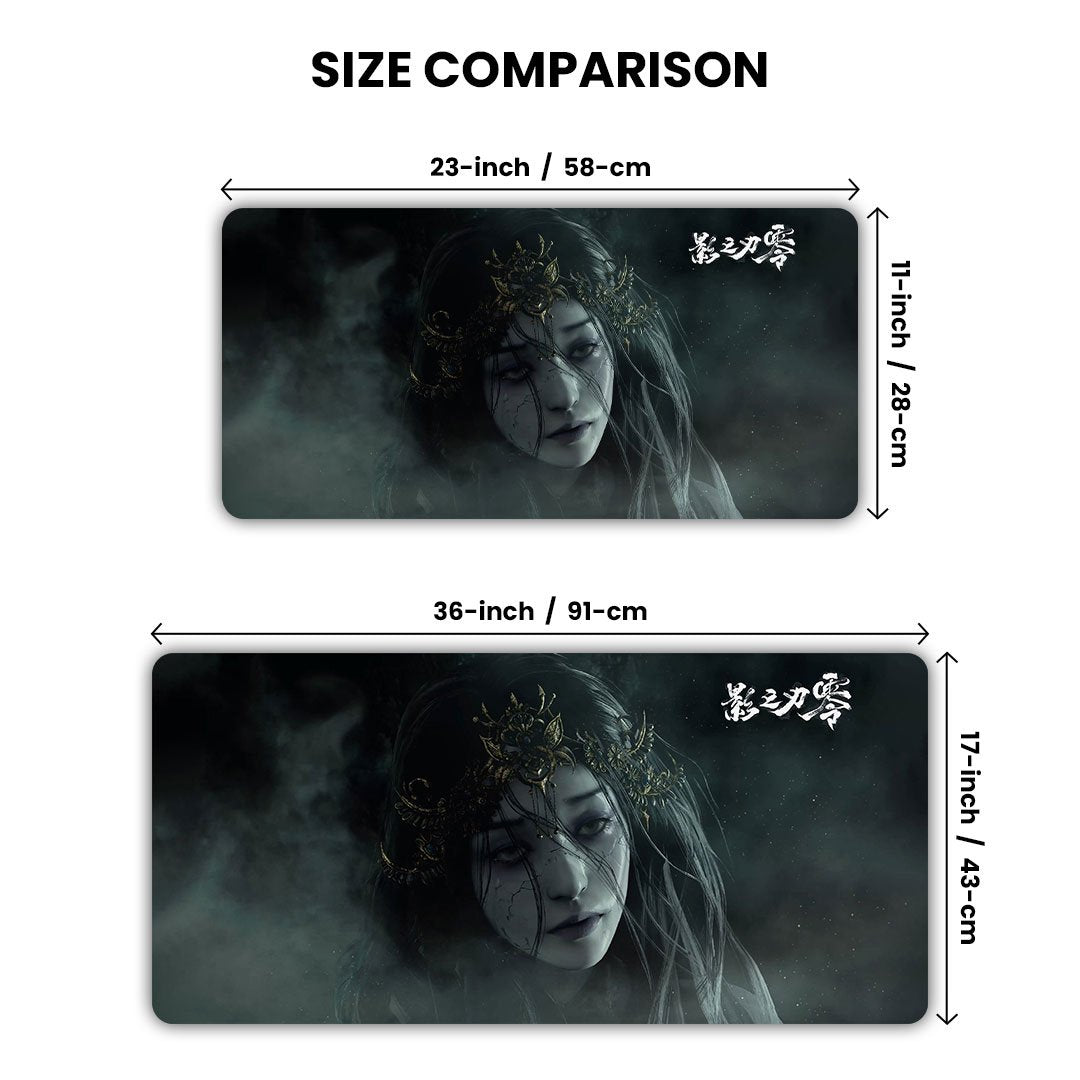 Phantom Queen Gaming Desk Mat