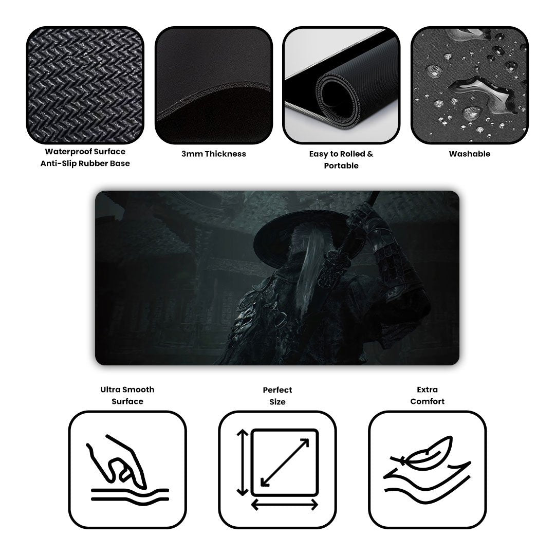 Phantom Blade Zero Character Gaming Desk Mat