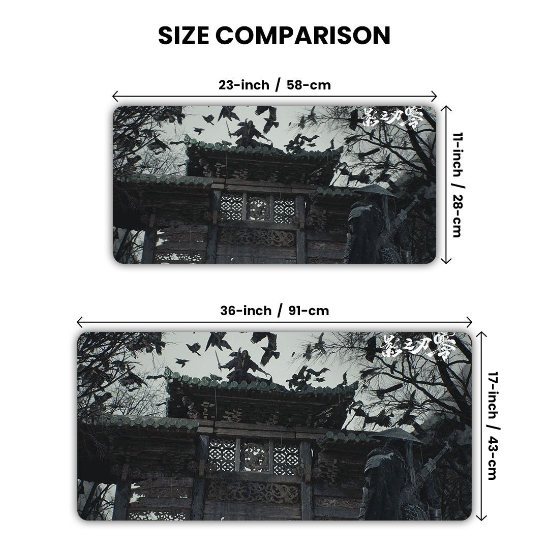 Phantom Blade Temple of Shadows Gaming Desk Mat