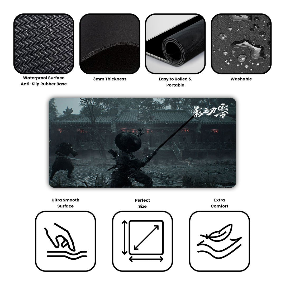 Blade of the Night Gaming Desk Mat