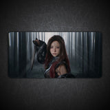 Phantom Blade Girl Gaming Desk Mat