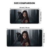 Phantom Blade Girl Gaming Desk Mat