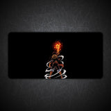 Luffy Rising Flame Gaming Desk Mat
