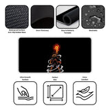 Luffy Rising Flame Gaming Desk Mat