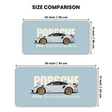 Porsche GT3 RS Turbo Drift Gaming Desk Mat
