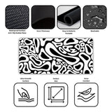 Liquid Flow Abstract Gaming Desk Mat