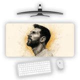 Messi Sketch Gaming Desk Mat