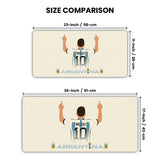 Argentina Messi Gaming Desk Mat