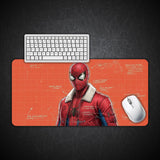 Spider Man Blueprint Gaming Desk Mat