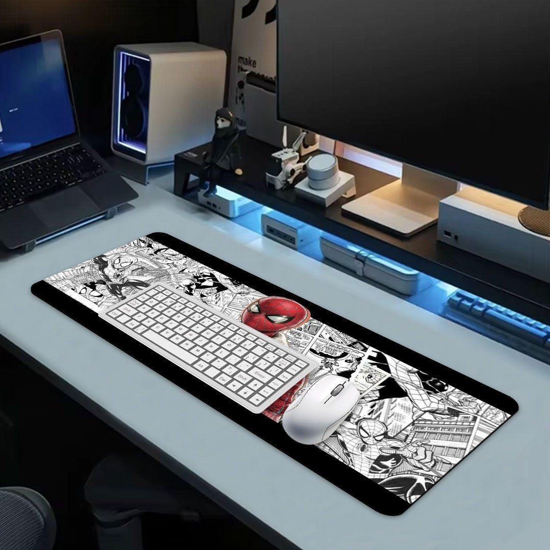Spider Man Comic Strip Gaming Desk Mat