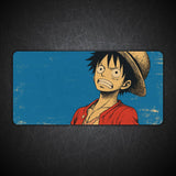 Luffy Retro Shock Gaming Desk Mat