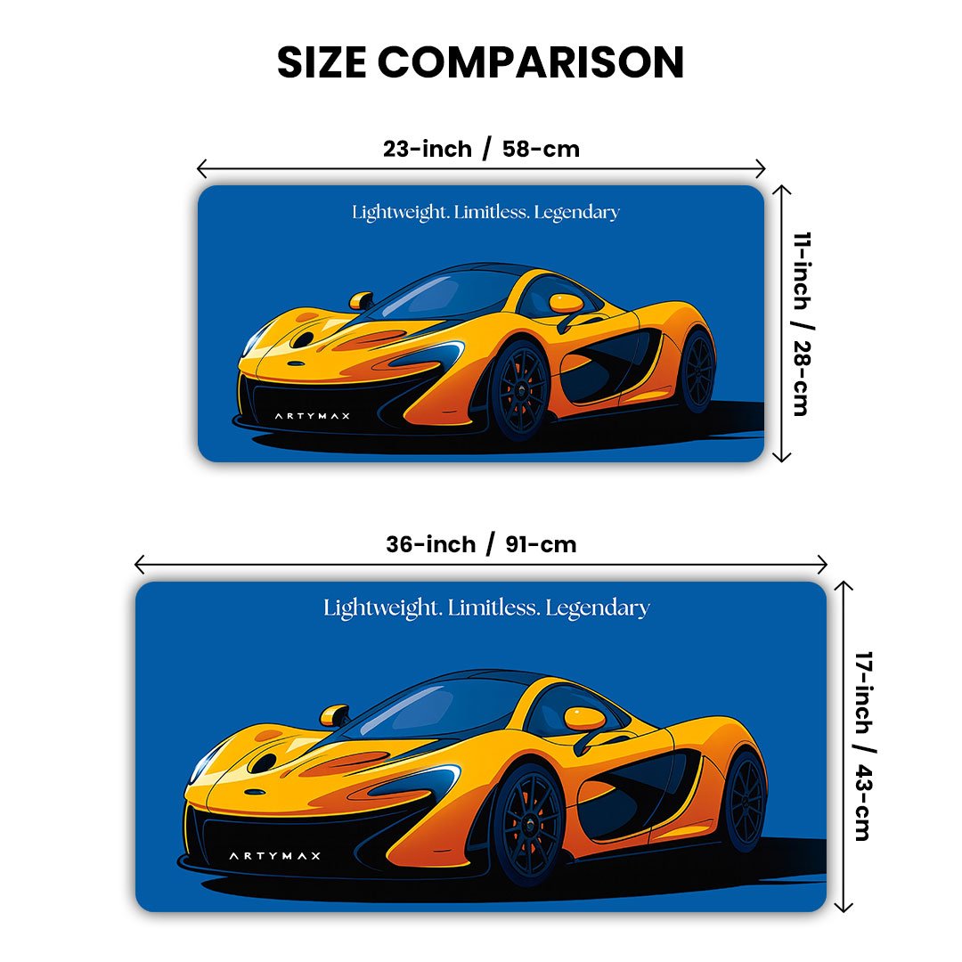 Mclaren Hyperdrive Legend Gaming Desk Mat