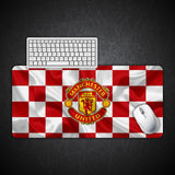 Manchester United FC Red & White Premium Desk Mat