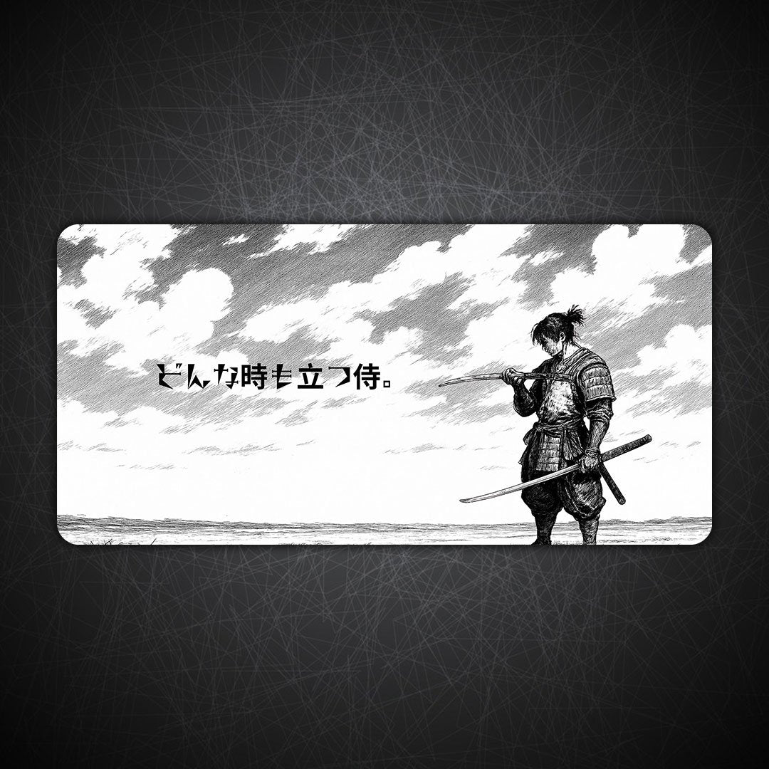 Silent Blade Samurai Gaming Desk Mat