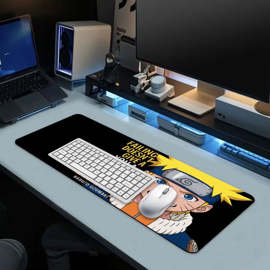Naruto Anime Drak Edition Gaming Desk Mat
